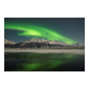 Emerald Aurora Fotodruck