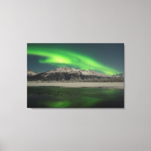 Emerald Aurora Leinwanddruck