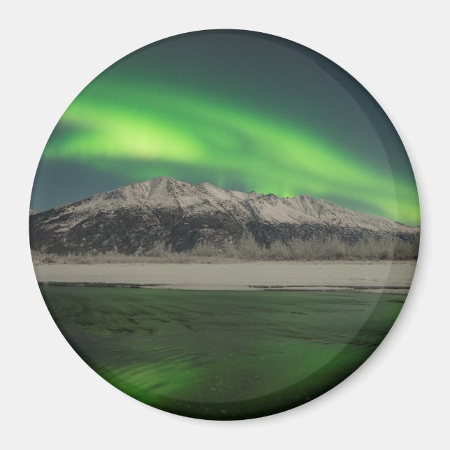 Emerald Aurora Magnet (Vorne)
