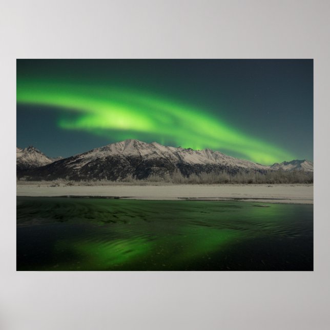 Emerald Aurora Poster (Vorne)