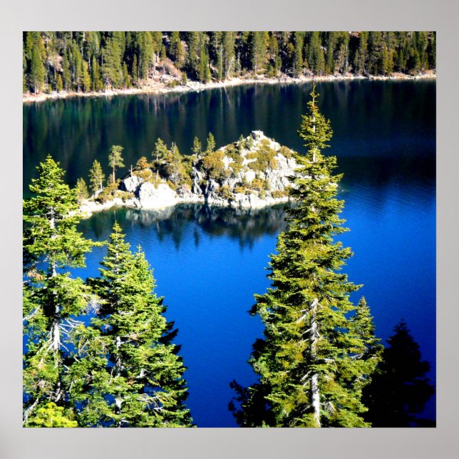 EMERALD BAY AM SEE TAHOE POSTER (Vorne)