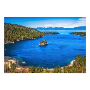 Emerald Bay Foto Print