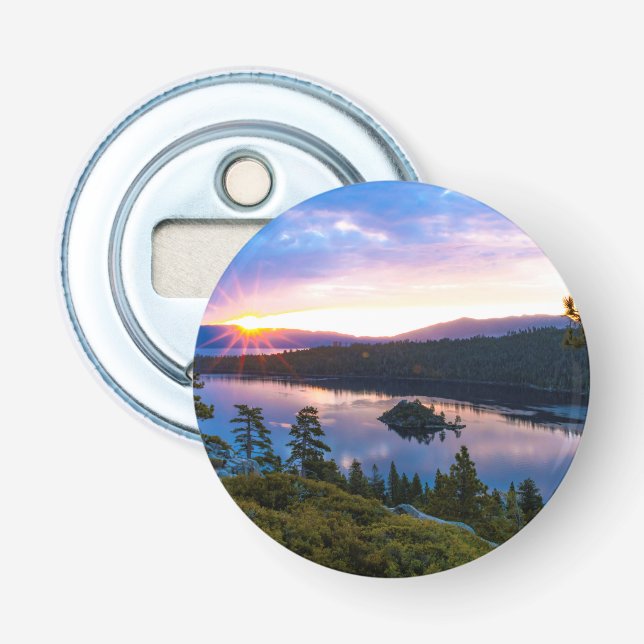 Emerald Bay Lake Tahoe Magnetic Flasche Opener Flaschenöffner (Vorderseite)