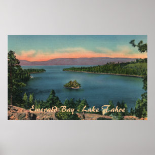 Emerald Bay - Lake Tahoe Poster