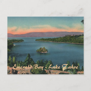 Emerald Bay - Lake Tahoe Postkarte