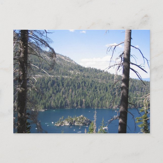 Emerald Bay Postkarte (Vorderseite)