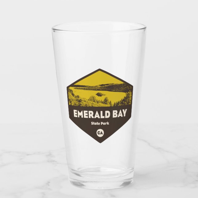 Emerald Bay Staat Park, Kalifornien Glas (Vorderseite)