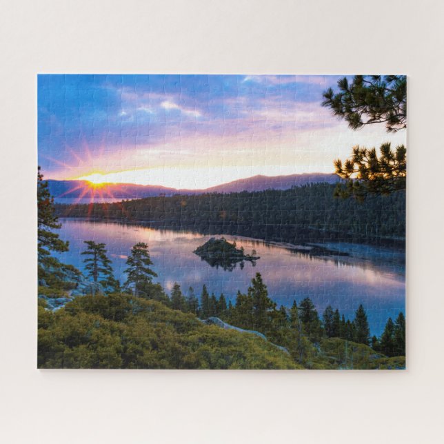 Emerald Bay Sunrise Puzzle (Horizontal)