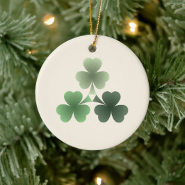 Emerald Blüh Keramik Ornament