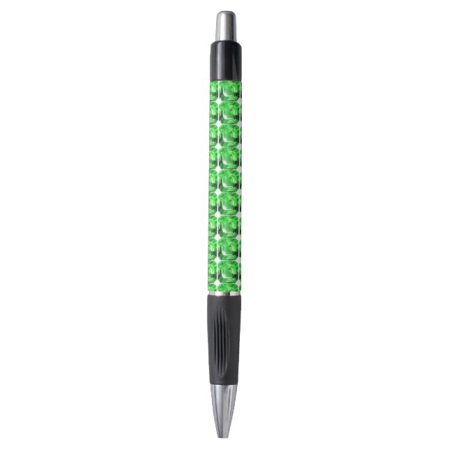 Emerald, Bright Green Kugelschreiber (Vorderseite Vertikal)