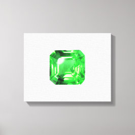 Emerald, Bright Green Leinwanddruck