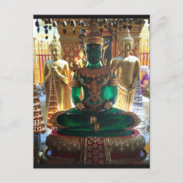 Emerald Buddha, Chiang Mai, Thailand Postkarte