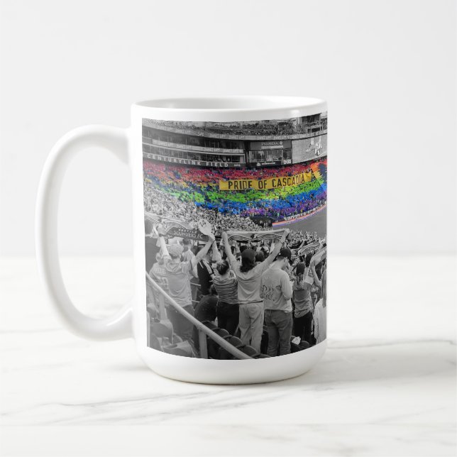 Emerald City Pride Kaffee Tasse (Links)
