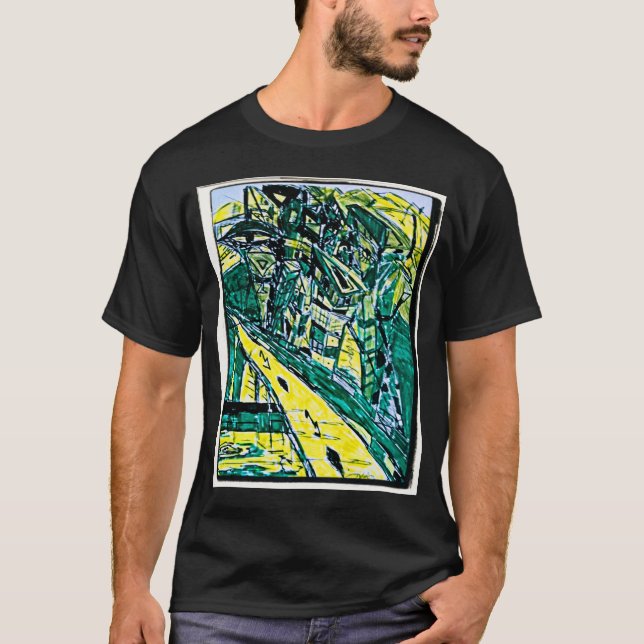 EMERALD CITY ZEICHNEND T-Shirt (Vorderseite)