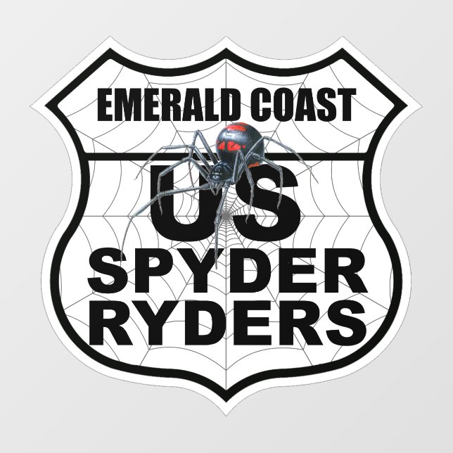 Emerald Coast Chapter - Aufkleber Kapitel Logo (Blatt)