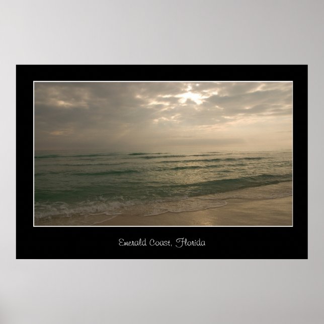 Emerald Coast Florida Poster Print (Vorne)