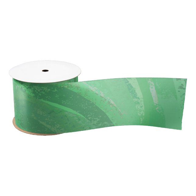 Emerald Cream Satinband (Spule)