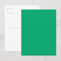 Emerald Custom Postcard Einladung Postkarte