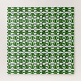 Emerald Diamond Gemstone Art Green Puzzle