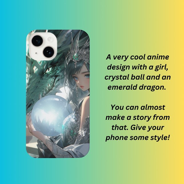 Emerald Dragon iPhone Hülle (Von Creator hochgeladen)