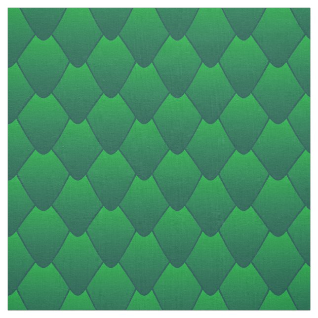 Emerald Dragon Scales Stoff (Muster)