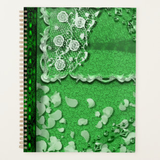 Emerald Dreams Trompe L'oeil Junk Journal Style  Planer