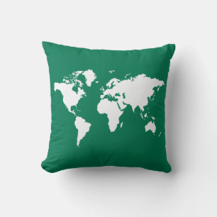 Emerald Elegante World Kissen