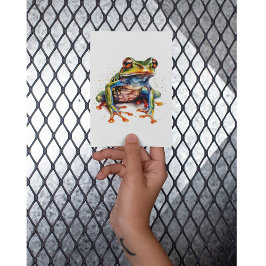 Emerald Eye Rainforest Frog Postkarte