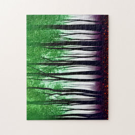 Emerald Forest Tapestry Puzzle