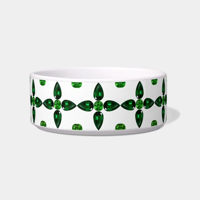 Emerald Gemstone Art, Green Napf (Vorderseite)