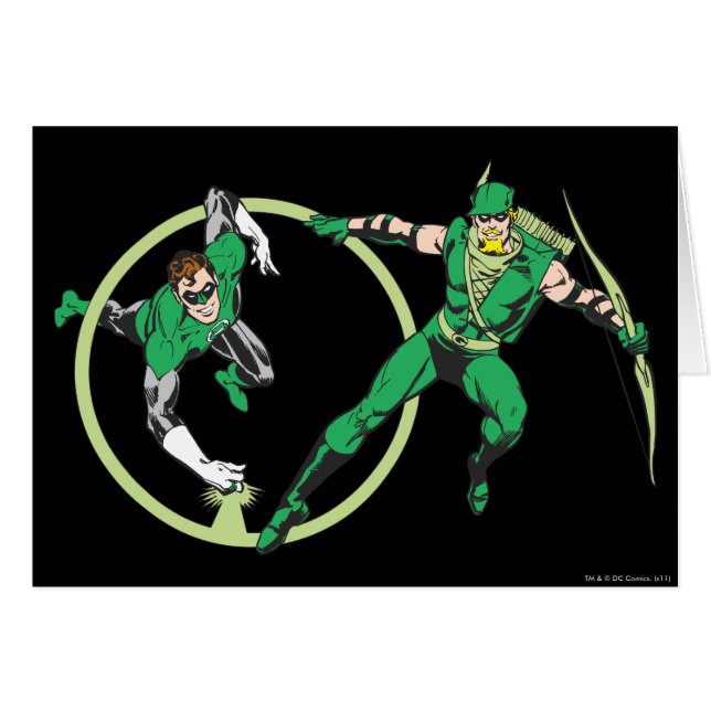 Emerald Gladiator & Emerald Archer (Vorderseite (Horizontal))