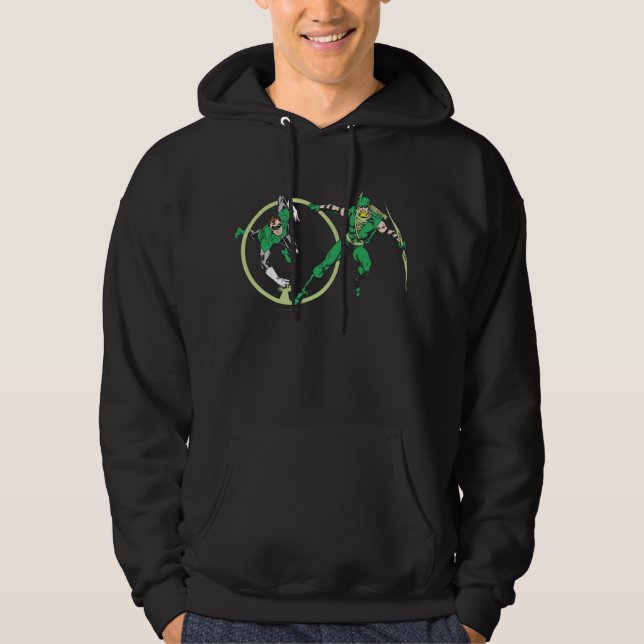 Emerald Gladiator & Emerald Archer Hoodie (Vorderseite)