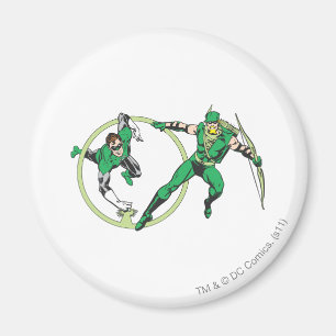 Emerald Gladiator & Emerald Archer Magnet