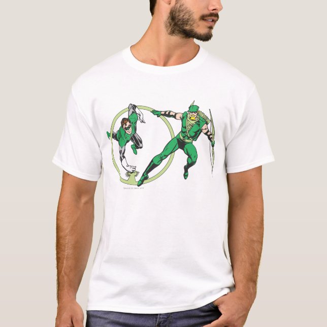 Emerald Gladiator & Emerald Archer T-Shirt (Vorderseite)