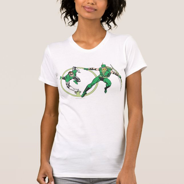Emerald Gladiator & Emerald Archer T-Shirt (Vorderseite)