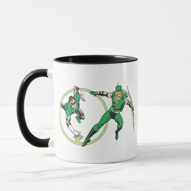 Emerald Gladiator & Emerald Archer Tasse (Links)