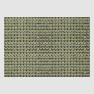 Emerald & Gold Art Deco Seidenpapier