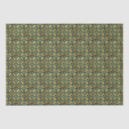 Emerald & Gold Art Deco Seidenpapier