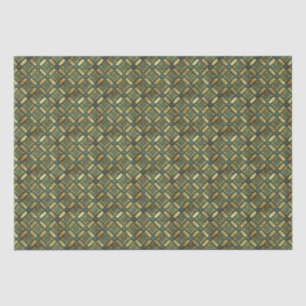 Emerald & Gold Art Deco Seidenpapier