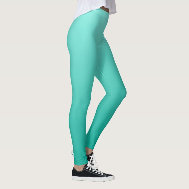 Emerald Gradient Leggings (Rechts)
