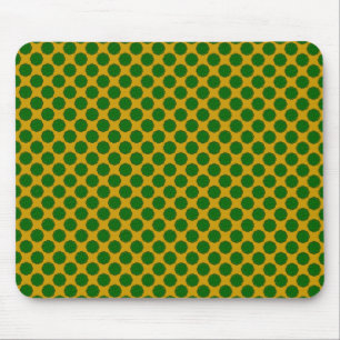 Emerald Green Blume Ribbon von Kenneth Yoncich Mousepad