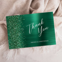 Emerald Green Brushed Metal Wedding Flat Vielen Da