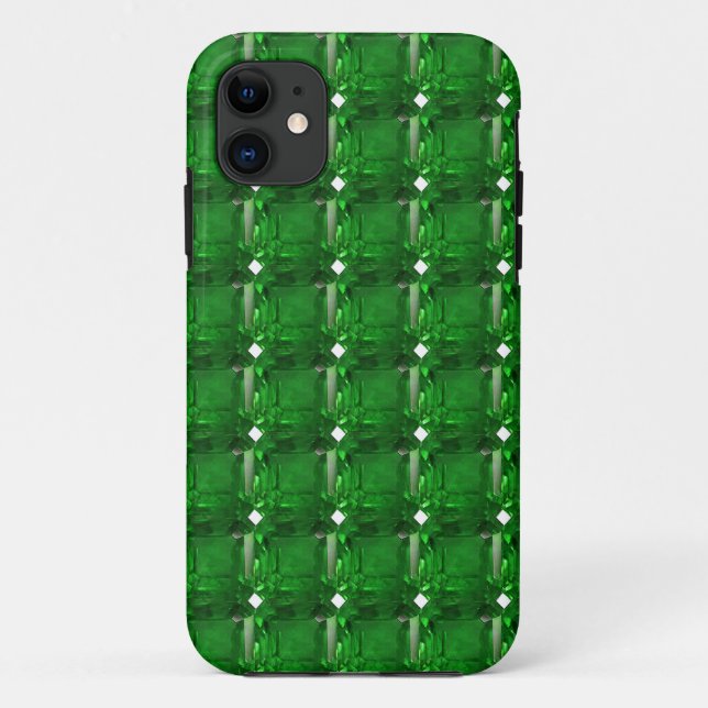 Emerald Green Case-Mate iPhone Hülle (Rückseite)