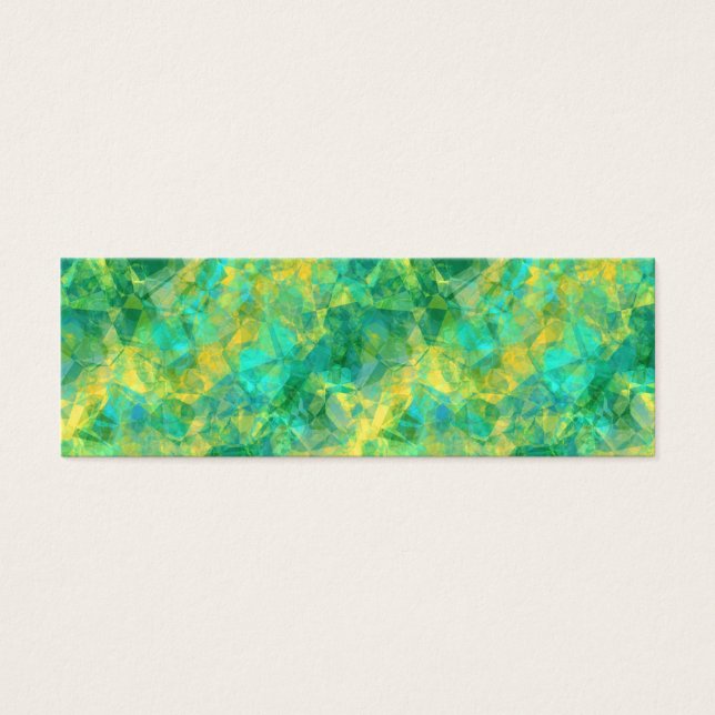 Emerald Green Crumpled Texture (Vorderseite)