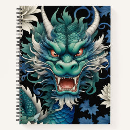 Emerald Green Dragon Notizbuch