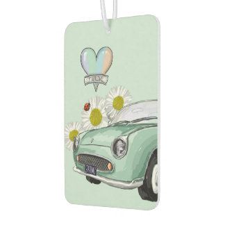 Emerald Green Figaro air freshener Autolufterfrischer