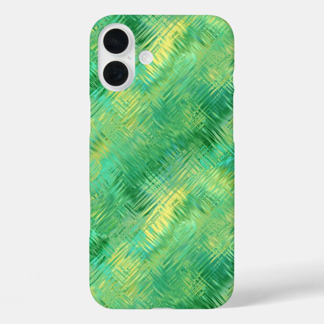 Emerald Green Glassy Texture Case-Mate iPhone Hülle (Rückseite)