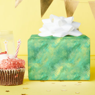 Emerald Green Glassy Texture Geschenkpapier