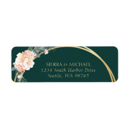 Emerald Green Gold Rings Wedding Rücksendeadresse