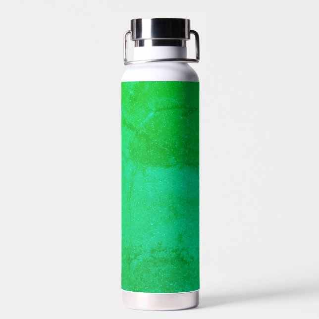 Emerald Green Marble Stainless Steel Flasche (Rückseite)